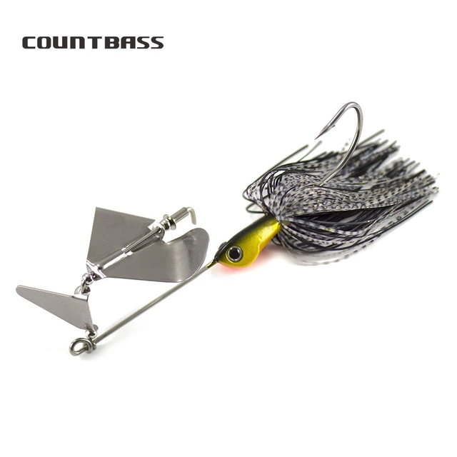 COUNTBASS 5/8oz Heavy Duty Clacker Buzzbaits with 6/0 Hook, Wire Baits With  Silicone Skirts Bass Fishing Lures - AliExpress