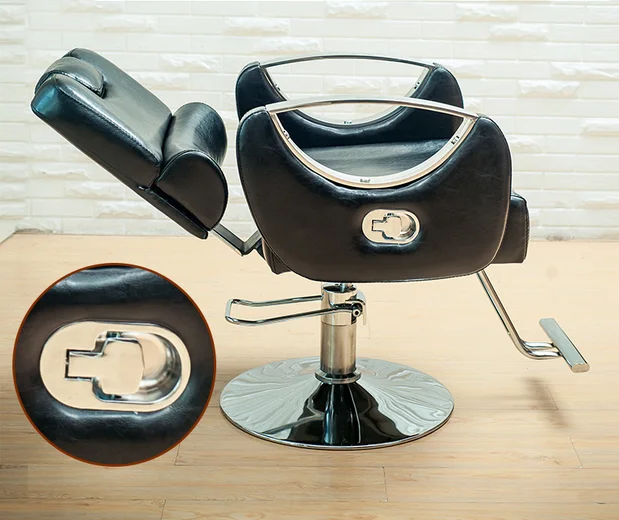 

Barber's chair can be put down and lifted, high-end net red hairdressing chair, special hair cutting stool for hair salon