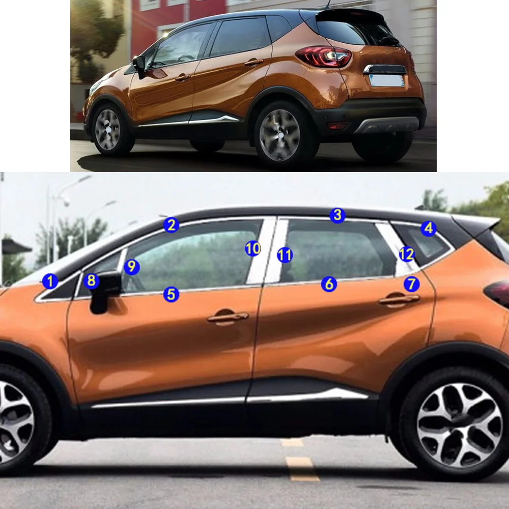 For Renault Captur 2015 2016 2017 2018 2019 2020 Car Sticker