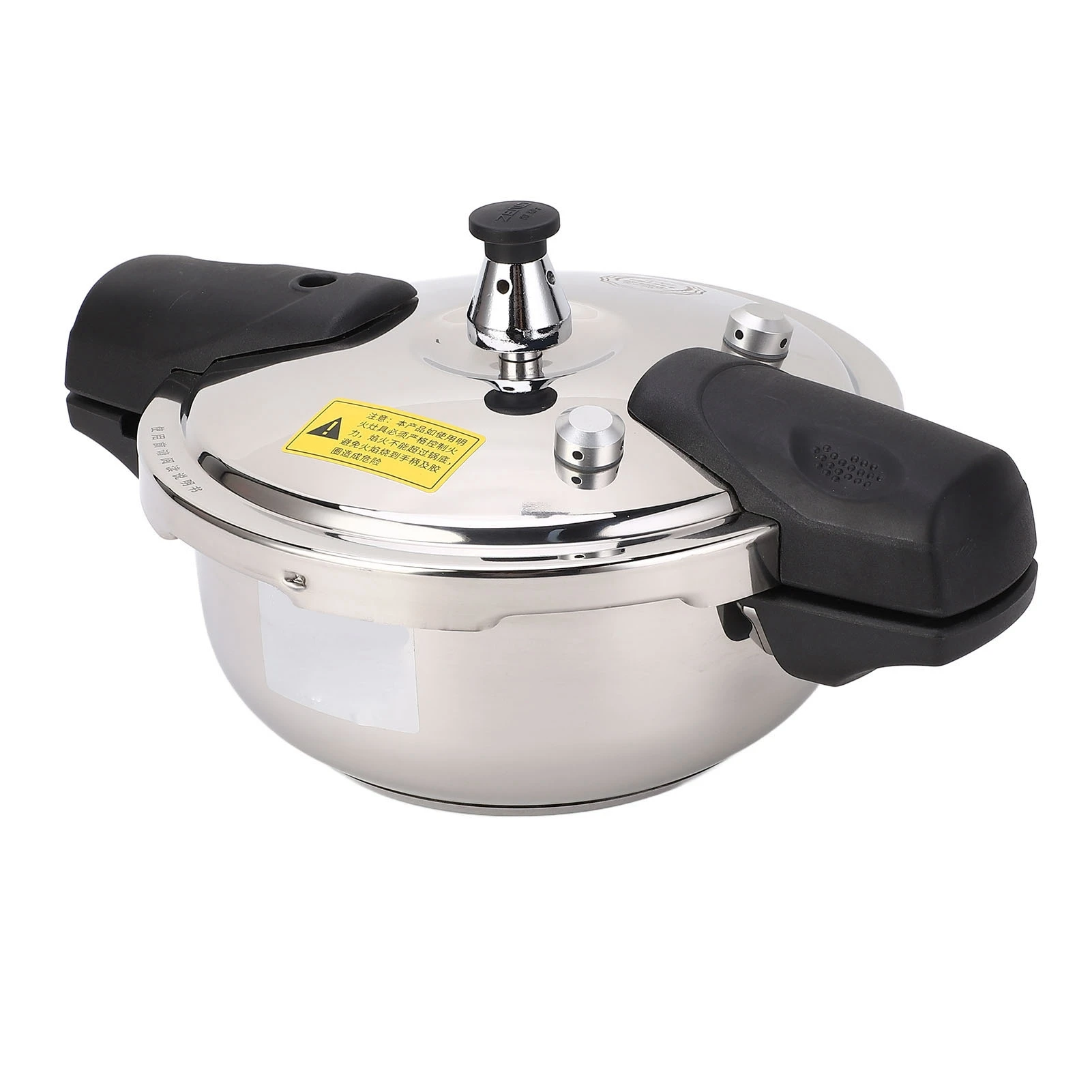 1.8 L Stainless Steel Mini Pressure Cooker Safe Explosion Proof Cooking Pot Oyster Fish Head Pot for Gas Stove Kitchen Accessory pressure cooker