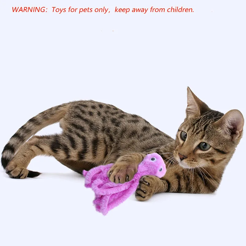 Octopus Cat Teething Stick - Hot Toy for Kittens and Cats