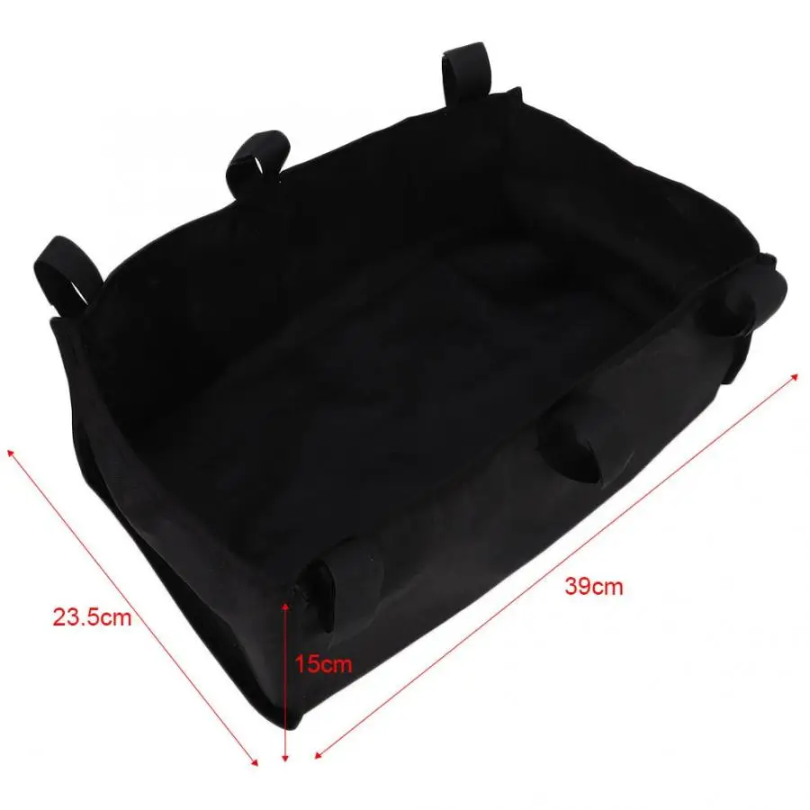 Wheelchair Accessory Wheelchair Storage Bag Portable Under Seat Armrest Hanging Bag Large Capacity