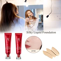 FV Red Diamond Plant Extract Skin Nourishing Liquid Moisturizing Easy Concealer Control Long-lasting Oil Not Foundation Rem 2