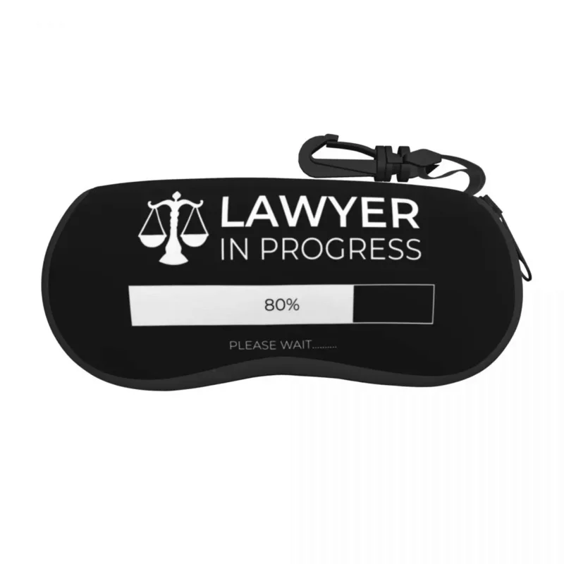 

Lawyer In Progress Shell Eyeglasses Protector Cases Fashion Sunglass Case Funny Law Gift Glasses Bag