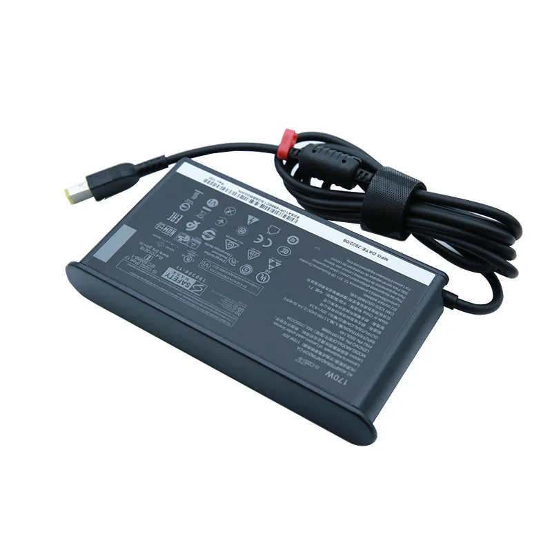 레노버 리전 Y720-15 Y7000P P50 P51 P70 P71 W540 W541 45N0501 충전기용 20V 8.5A 170W USB AC 노트북 전원 어댑터 공급 장치