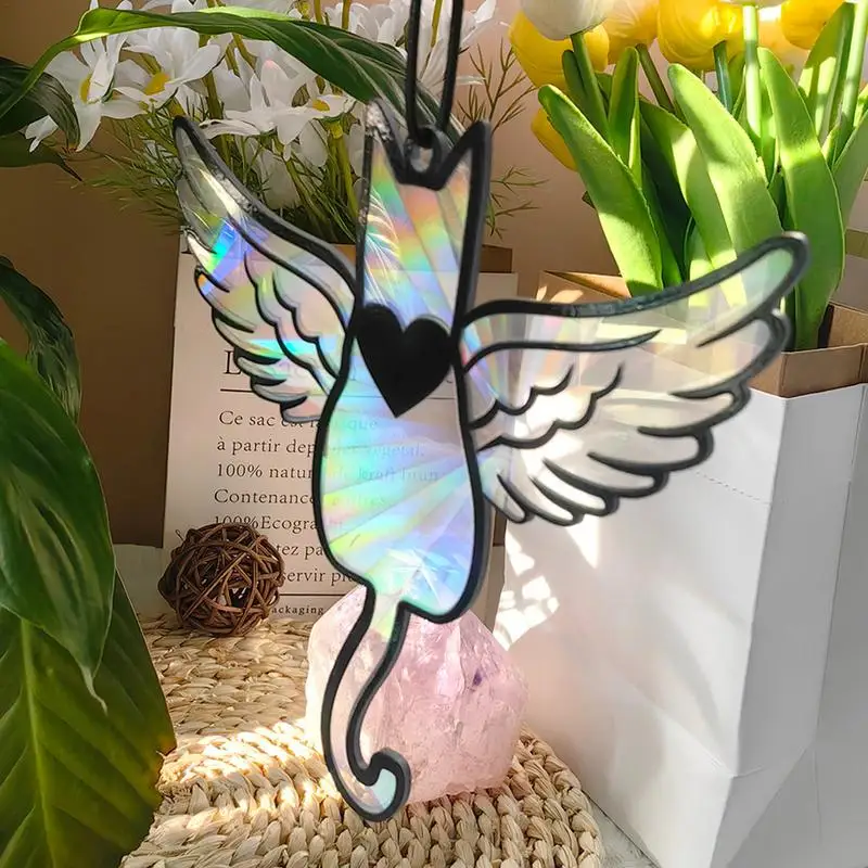 Angel Cat Suncatcher 8 | Angel Cat Suncatcher 2