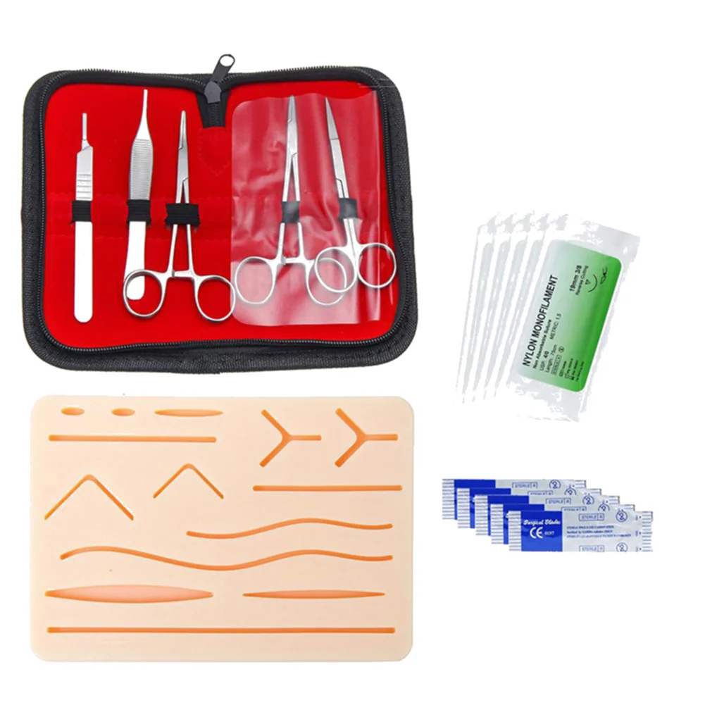 Suture Practice Kit for Medical Students – 1-4 Set Surgical Training Tools