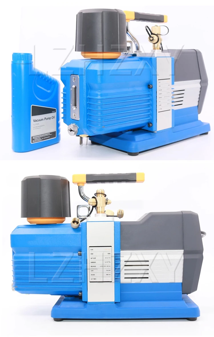 Industrial Vacuum Pump VRP-15D - Two-Stage Design for Large Cold Storage, Multi-
