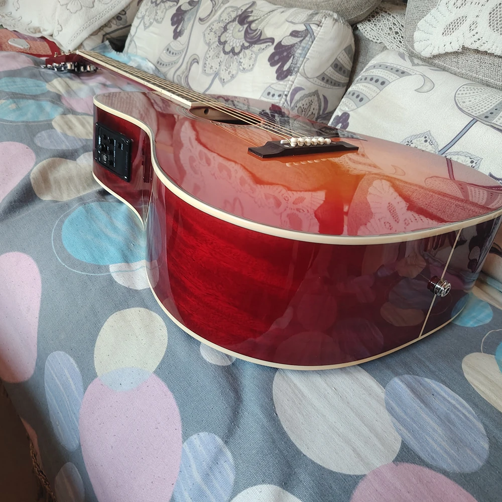 HUM-MING-BIRD Guitar Dove Pro Dove Electric Box Folk Electric Acoustic Guitar