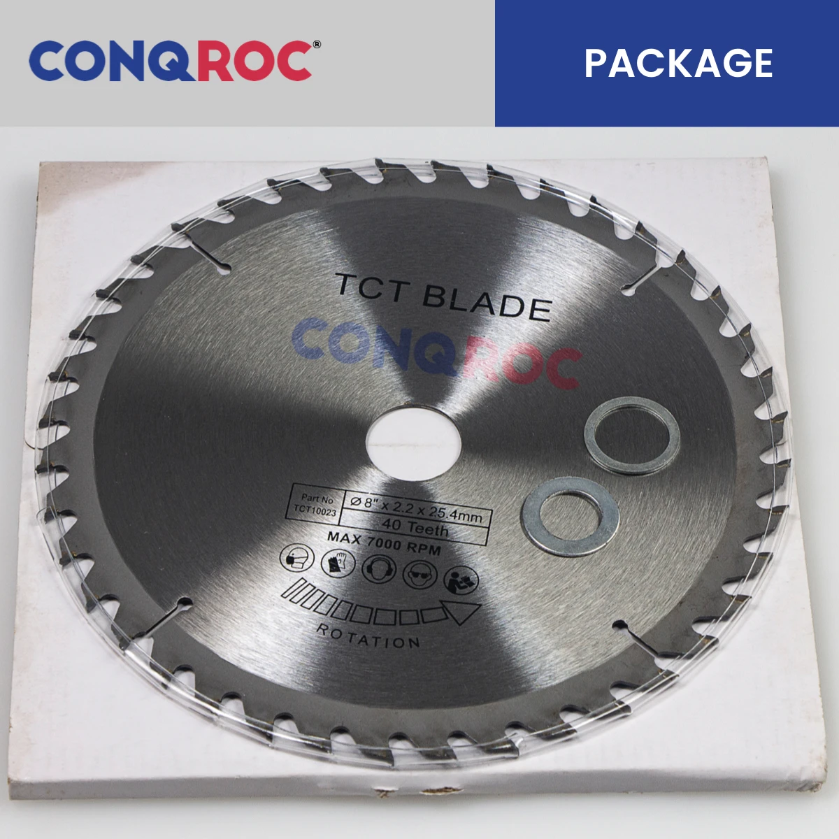200x25.4mm 40-Teeth TCT Circular Saw Blade Tungsten Carbide Tipped Woodworking Cutting Disc