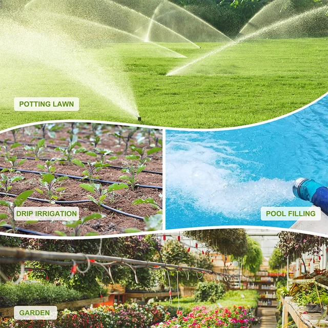 Smart Irrigation Water Timer Automatic Solar Timing Controller 1/2 Outlets Watering Timer System Plant Waterer for Garden Lawn 6