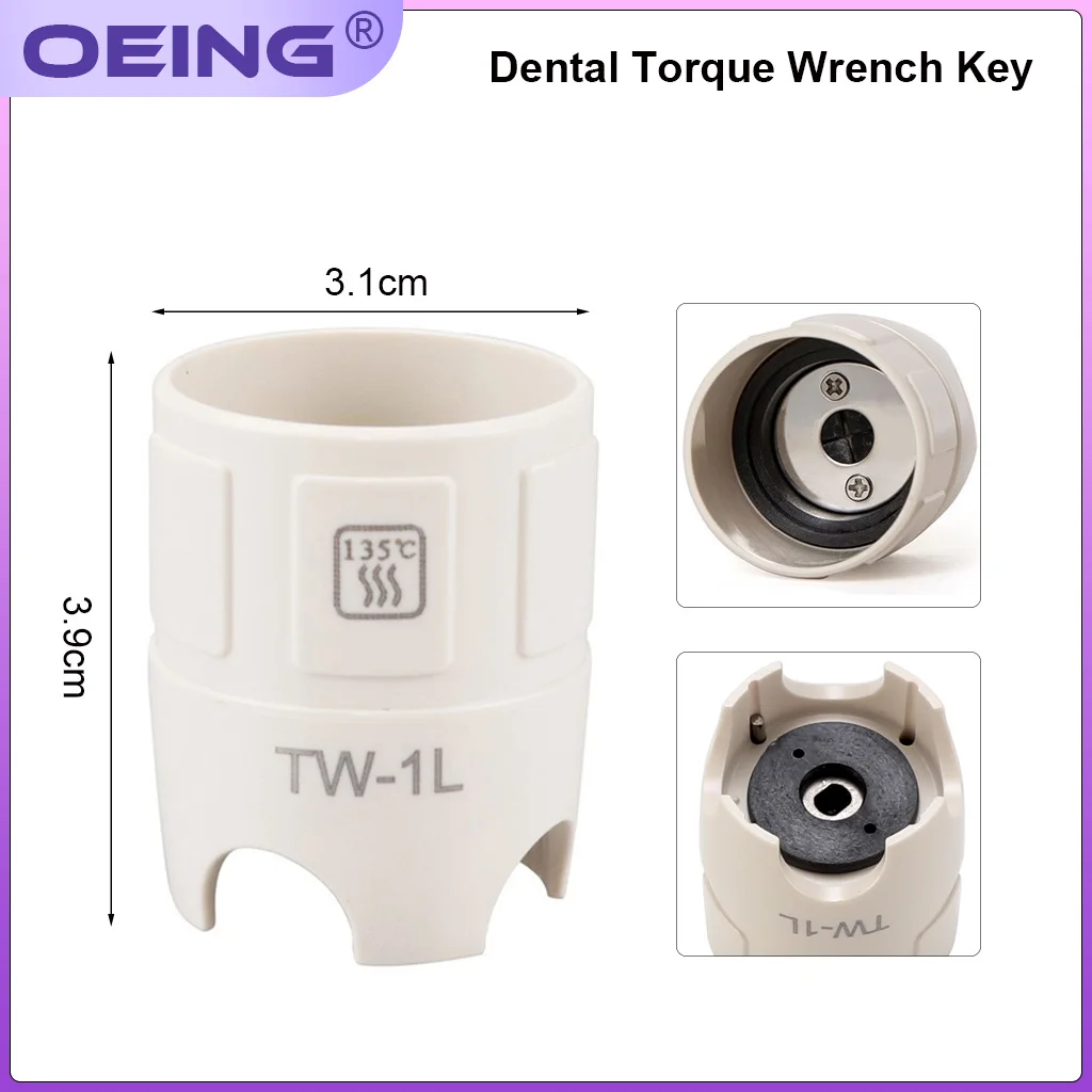 OEING 1Pc Dental Torque Wrench Spanner Key Ultrasonic Scaler Tips Spanner Key For Woodpecker DTE SATELEC NSK EMS Dentist Tool