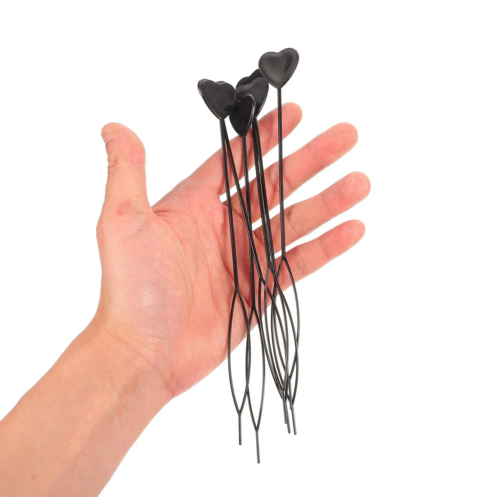50 Pcs Hair Tool Braid Maker Bedhair Tools Chinese-style Fork Bun Makers Women's Girls Accessories Ponytail Clip