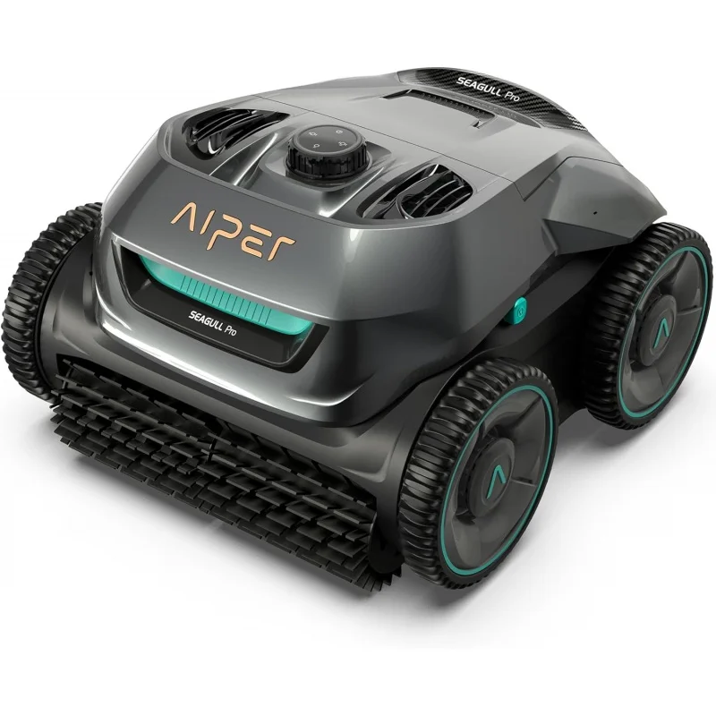 

(2024 Upgrade) AIPER Seagull Pro Cordless Robotic Pool Vacuum Cleaner, Wall Climbing Pool Vacuum Lasts up to 150 Mins, Quad-Moto