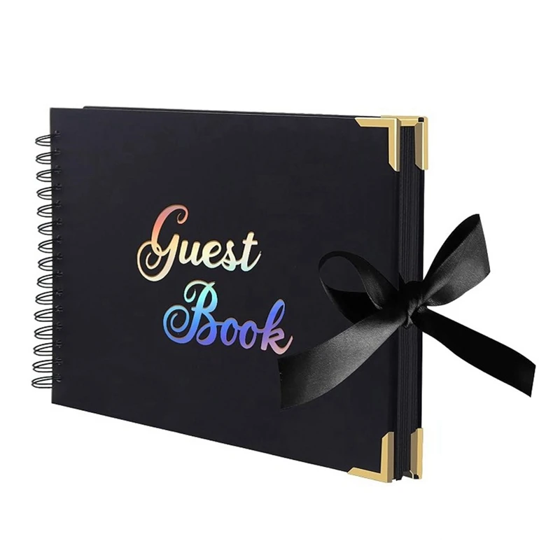 

Guest Book Wedding Reception Fit For Guests To Sign,Sign In Book For Funeral,Graduation,Baby Shower A