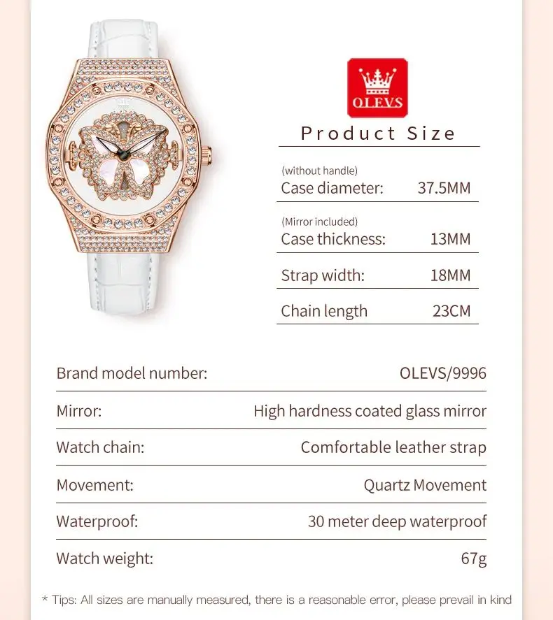 ساعة للنساء فاخرة جدا