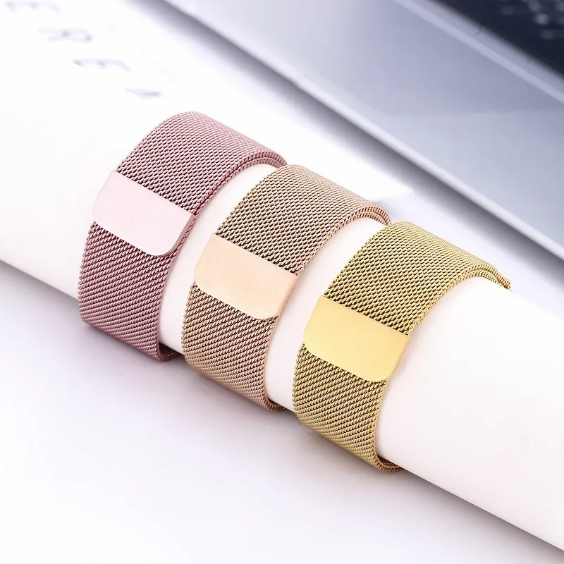 Sporty Milanese Loop Bracelet Strap, 20mm/22mm - Universal Fit
