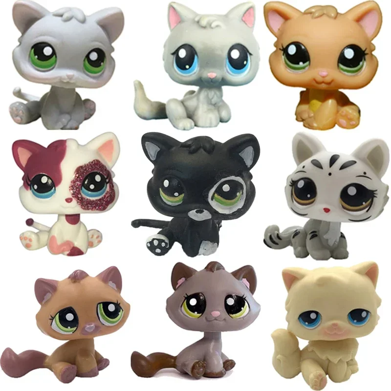 Rare littlest pet shop lps toy toy Mini Stands Short Hair Kitten