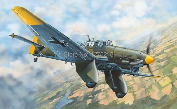 Trombettista 1/32 Ju-87A Stuka Plastica Modello Kit 03213