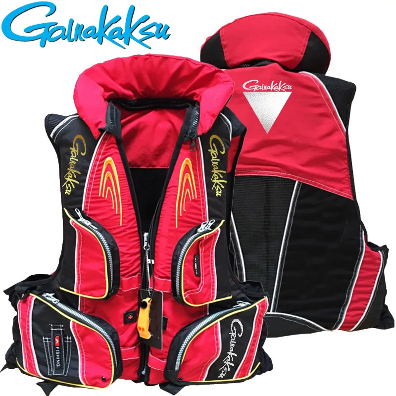 

2023 Outdoor Surf Swimming Reflected Life Jacket High Buoyancy Fishing Life Vest Multiple Pockets Detachable Water Life Jacket