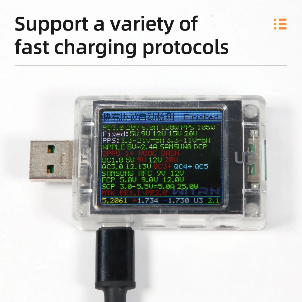 Two-Way Adjustable DC250W Two-Way Fast Charge PD120W+24W High-Power Multi-Function Fast Charge Module