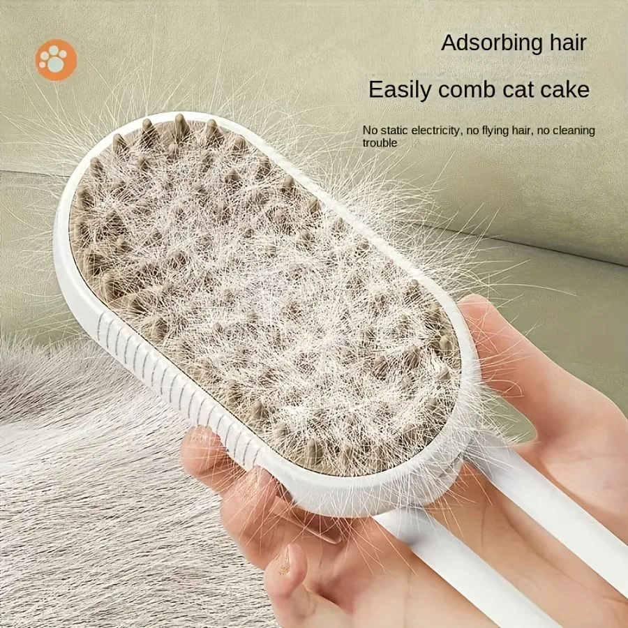 a pet comb designed to detangle and remove loose fur for cats and dogs suitable for grooming without the need for a bath Product details 3