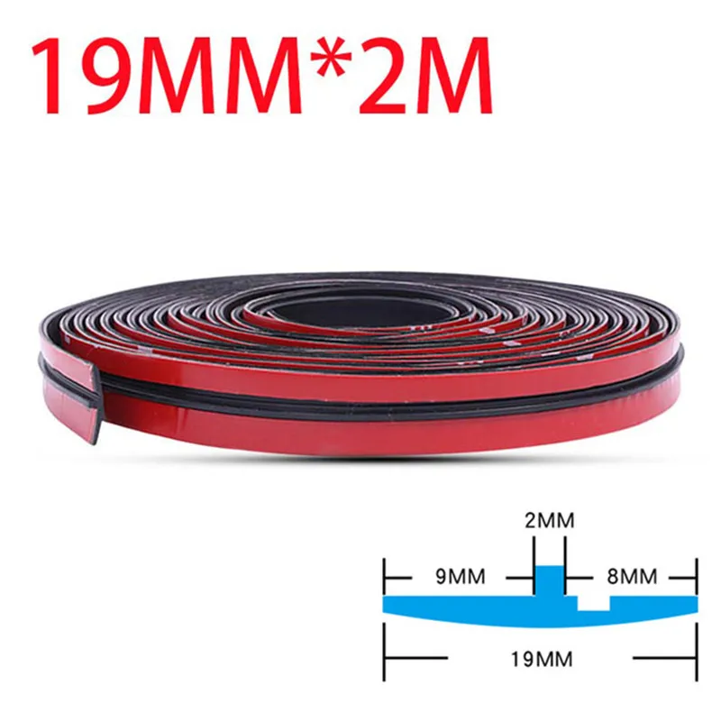 

1Pcs Car Sealant Strip Windshield Edge Sealing Roof Rubber Sealant Strips Protector Glass Kit 2m Car Accessories Exterior Parts