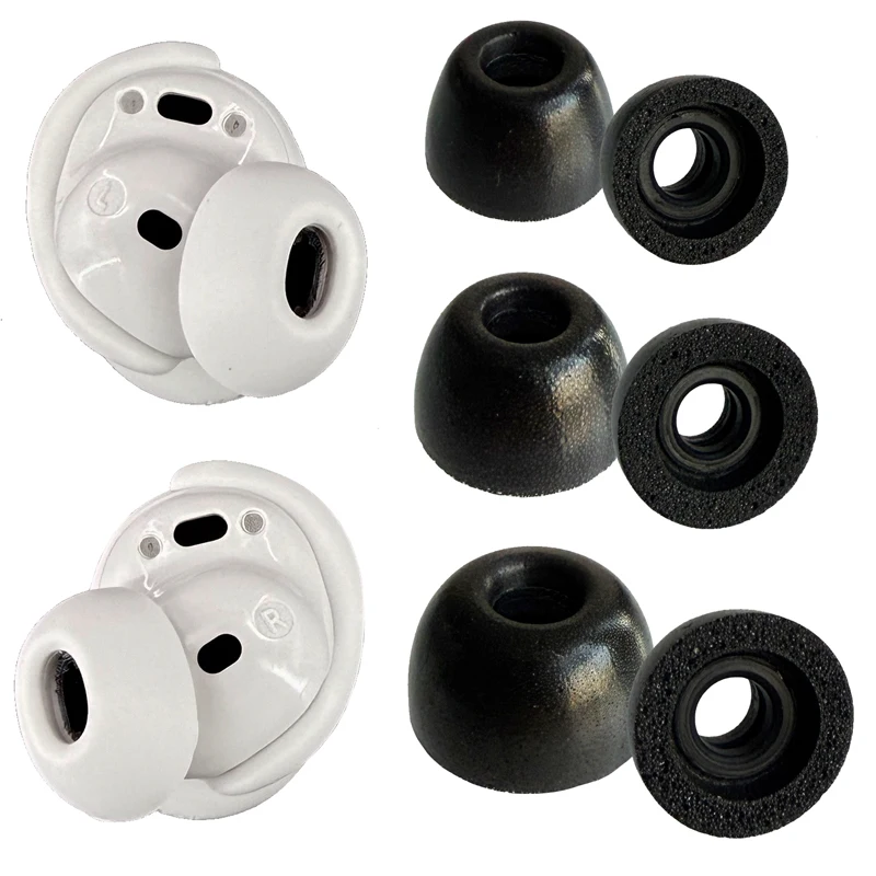 Memory Foam Eartips Compatible with Bose New QuietComfort Earbuds(2024) / Bose QuietComfort Bluetooth Earbuds
