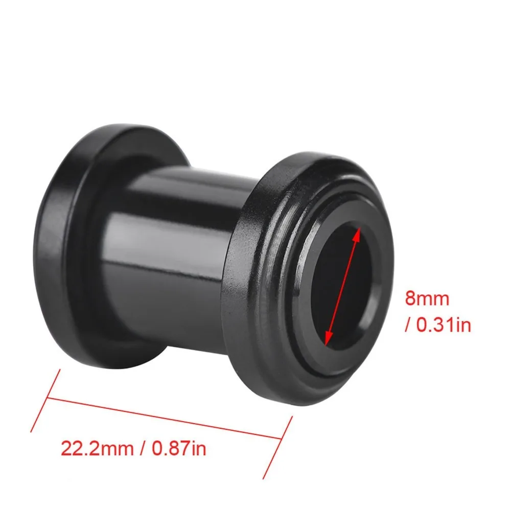 22.2*8mm/25.4*8mm 후방 충격 흡수 장치 어댑터 알루미늄 합금 고강도 후방 충격 마운트 하드웨어 충격 흡수 장치 하드웨어
