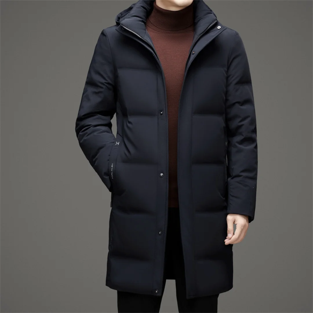 Winter Man's and Women's Solid Thermal Winter Down Jacket