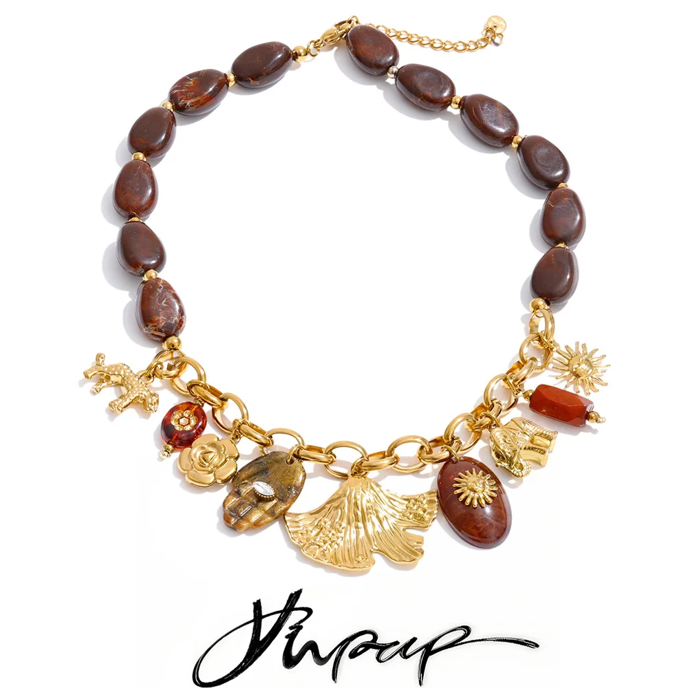 Yhpup Handmade Jewelry Resin Acrylic Beads Accessories