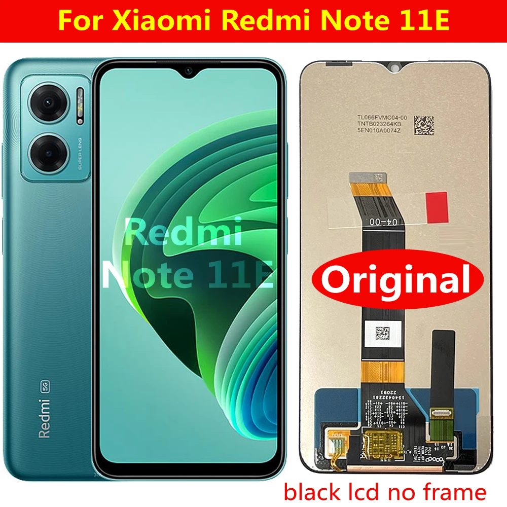 Pantalla LCD de 6,6 pulgadas para Xiaomi Redmi Note 11, montaje de  digitalizador con pantalla