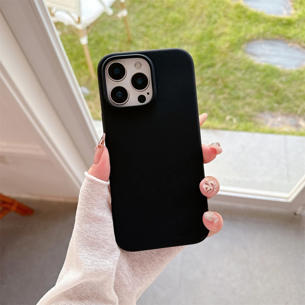 Luxury Liquid Silicone Shockproof Magnetic Phone Case Cover