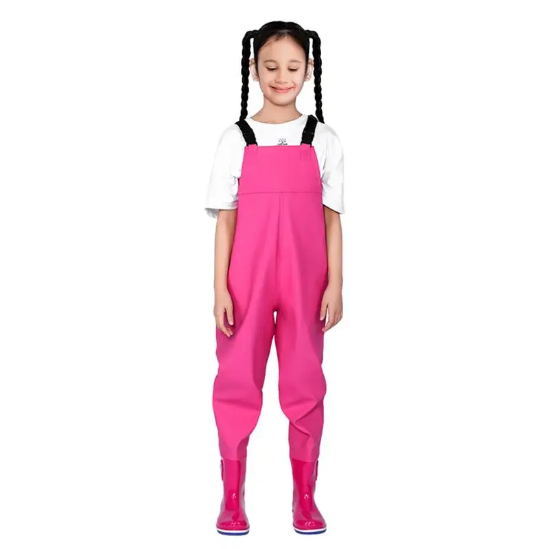 Fly Fishing Waders Fishing Waders Kids Youth One-Piece Hunting Waders Boots Hunting Raincoats Watersuits Rain Trousers Fishing