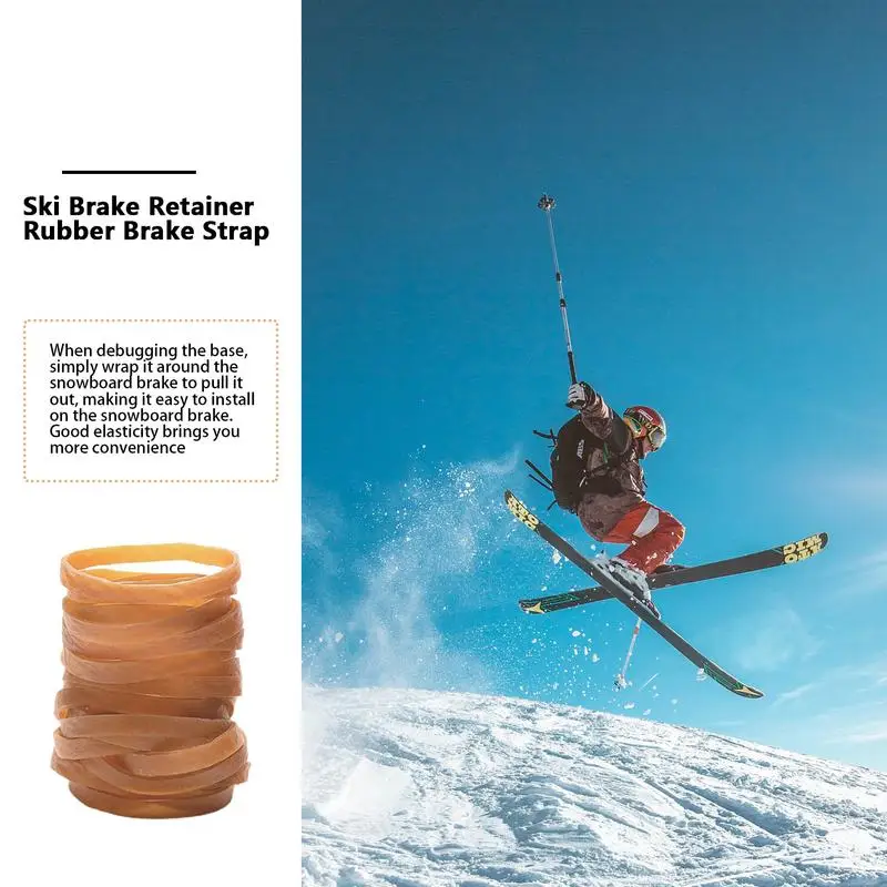 Retenue de bande de frein de ski pour la reliure de ski, sangle d'élasticité, équipement d'extérieur