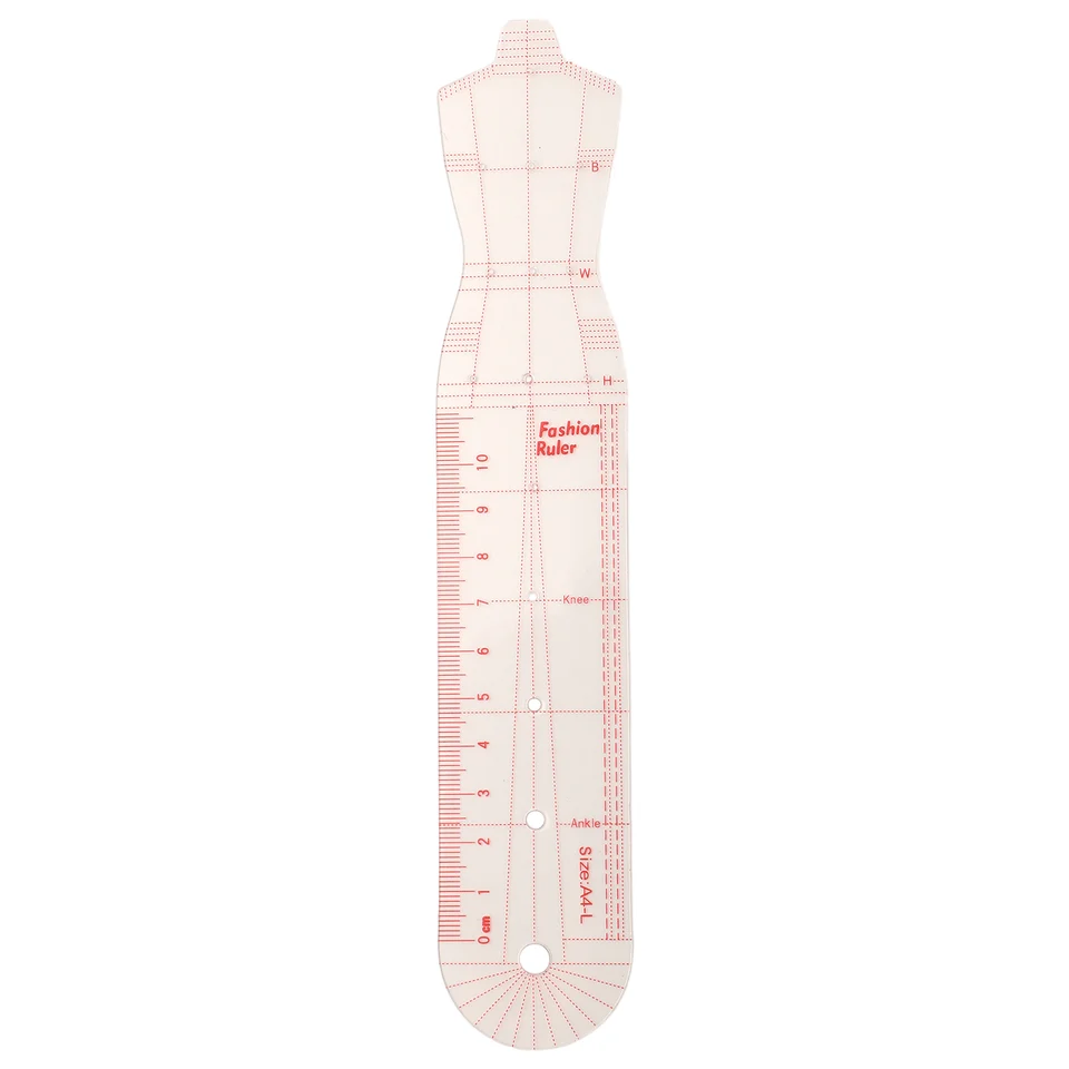 Yoiimiya Righelli Per Illustrazione Moda E Disegno Di Abbigliamento – Set Con Manichino Umanoide E Manuale In Inglese