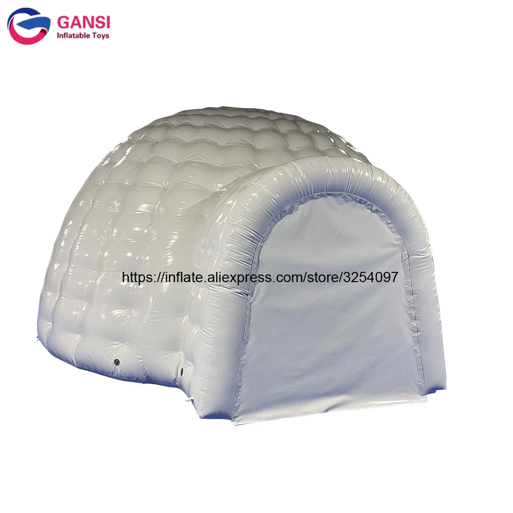 

Inflatable Waterproof Structures White Dome Tent Inflatable Igloo For Sale