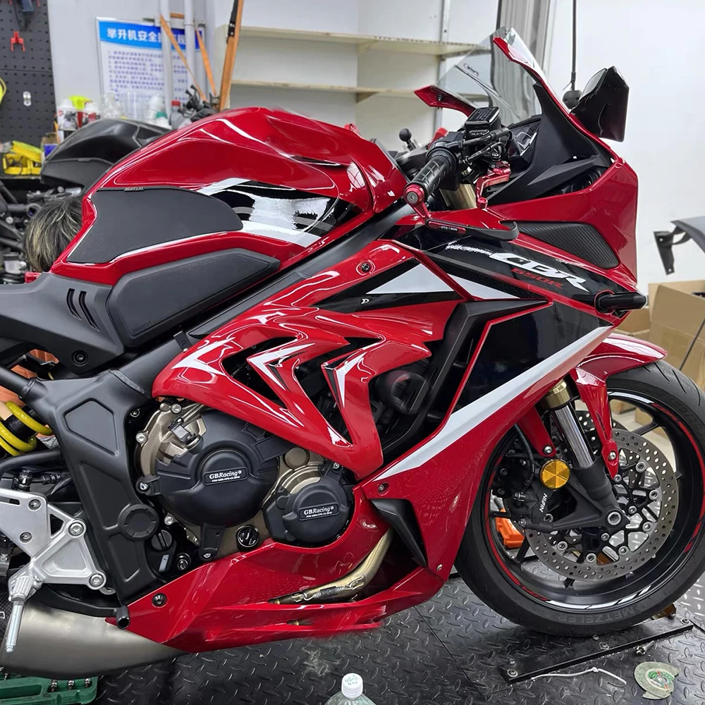 Funda Impermeable Para Honda CBR650R 2016-2024, Poliéster 190T, Antipolvo Y UV, Con Bolsa Y Candado Para La Rueda, Para Exterior E Interior