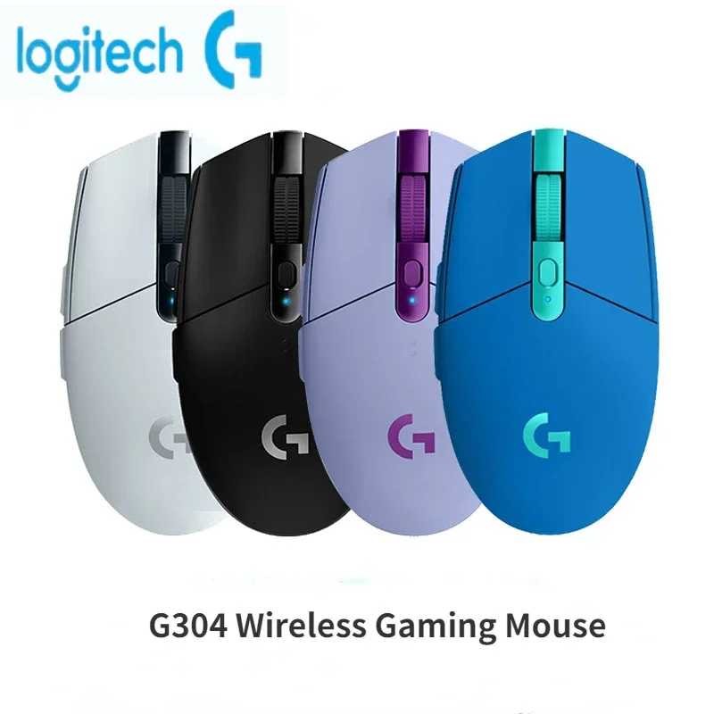 로지텍 G304 무선 마우스, 초고속 PC 게이머 E스포츠 RGB USB, 노트북 컴퓨터 기계식 단추, PC 노트북 게임용 마우스 Best5 로지텍 G304 무선 마우스, 초고속 PC 게이머 E스포츠 RGB USB, 노트북 컴퓨터 기계식 단추, PC 노트북 게임용 마우스 Best5