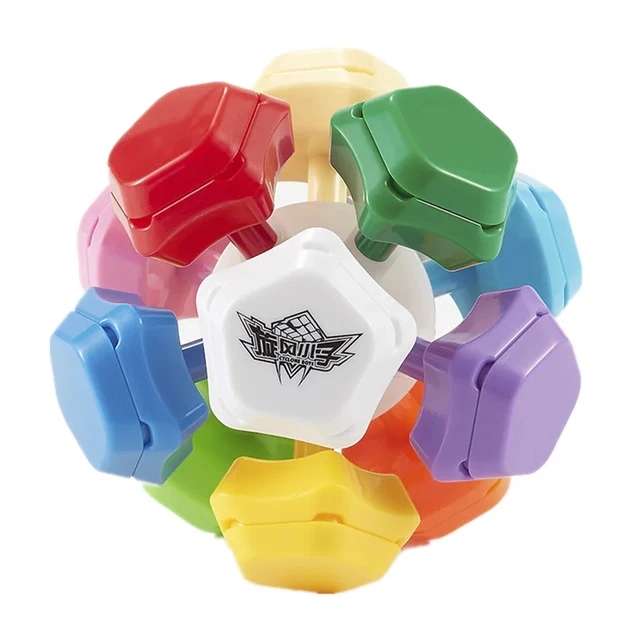 Cyclone Boy Megaminxeds Cube 3x3 Magic Cube 3Layers Wumofang Speed Cube Megaminx Professional Puzzle Toys For Children Kids Gift 3