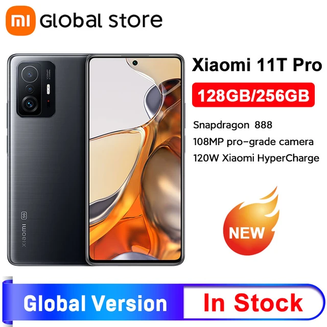 Global Version Xiaomi 11t Pro Smartphone 128g/256g Flagship
