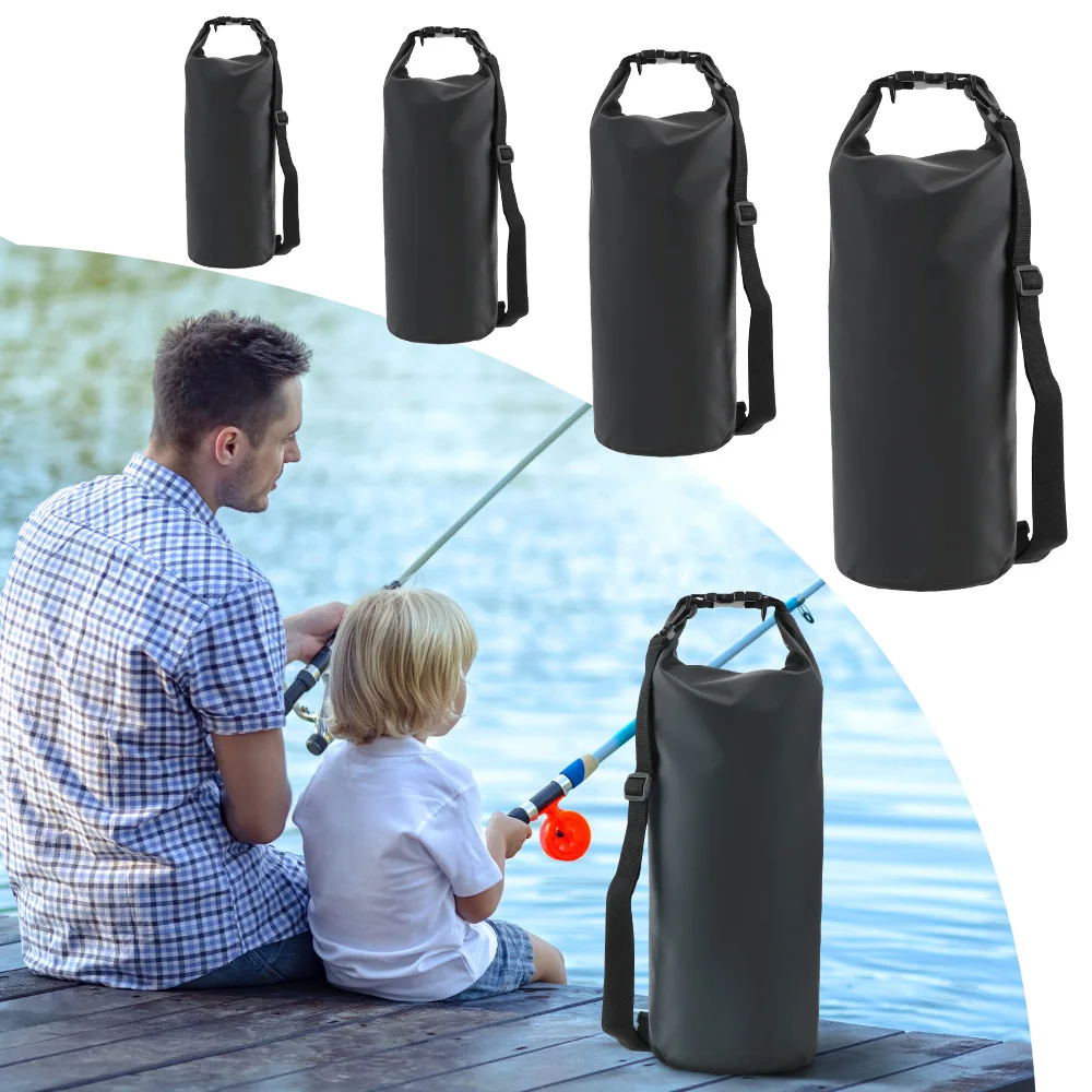 

10L 15L 20L 30L Outdoor PVC Dry Sack Bag Waterproof Shoulder Bag Motorcycle Bag Diving, Swimming, Hiking Driving Travel Kits