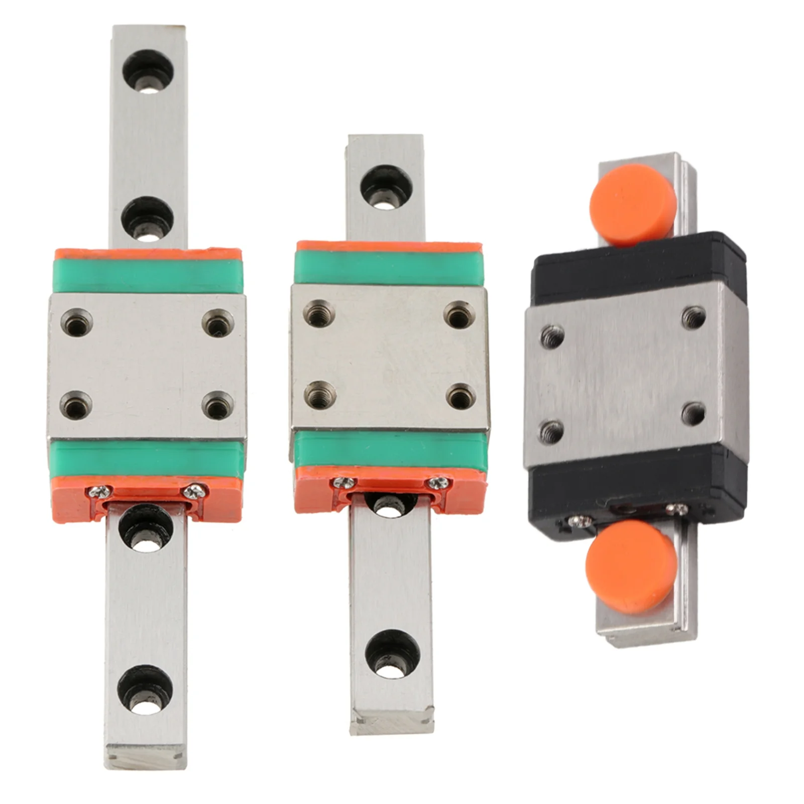 Miniature Linear Rail Guide with Slide Block, 7mm Width, Linear Guide Block