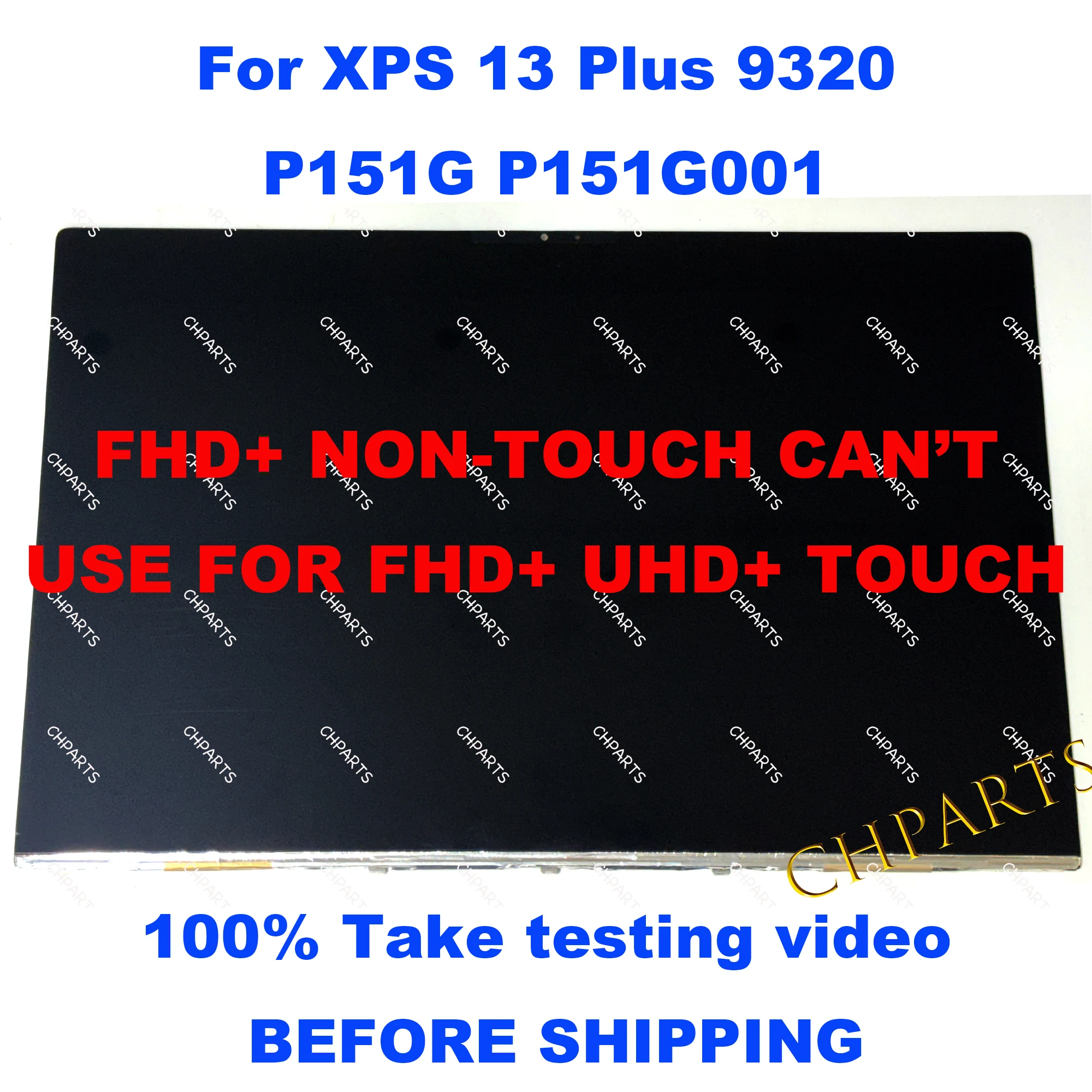 13.4-inches 3456*2160 OLED For dell XPS 13 Plus 9320 P151G