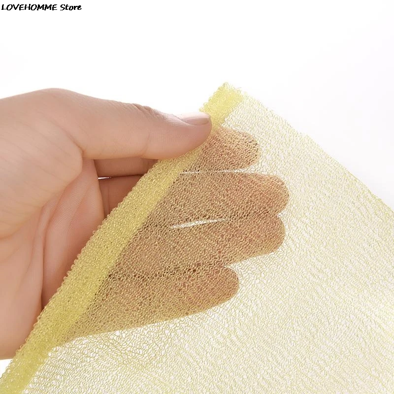 ZLinKJ Hot Body Nylon Exfoliating Bath Shower Cleaning Washing Scrubbing Cloth Towel Sponges Scrubbers Sanitary Ware Suite