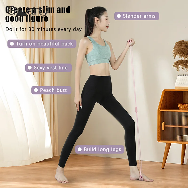 Versatile Resistance Bands for At-Home Yoga & Fitness Workouts