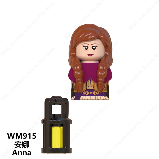 Disney Mini Action Toy Figures Building Blocks Cartoon dolls Toy Story Mickey Mouse Winnie The Pooh Frozen Stitch Donald Duck 915