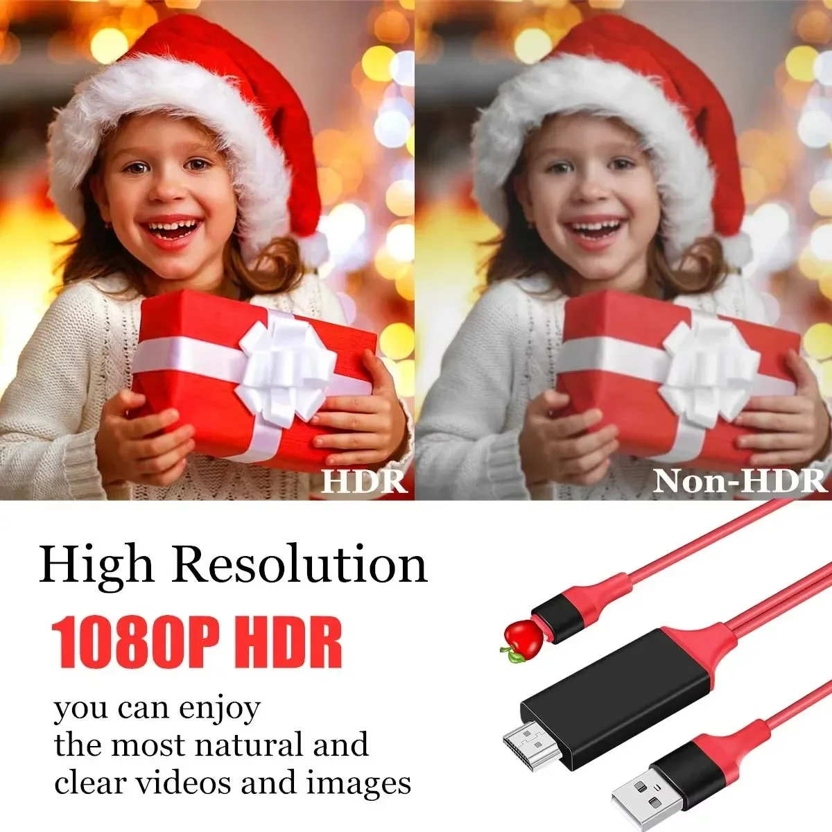 Premium 1080P HDTV Digital AV Adapter Cable
