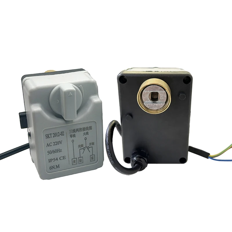 Motorizado Válvula de Esfera Motores com Interruptor Manual 3-wire Controle Válvulas de Esfera Elétrica Atuador 220vac Dc24v Dc12v