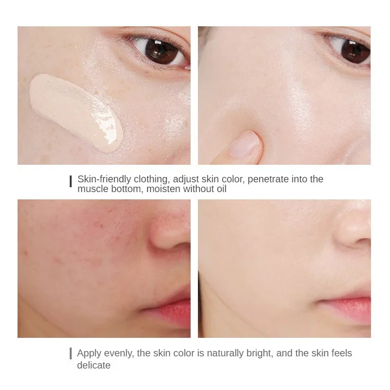 Liquid Concealer High Covering Moisturizing Oil Control Foundation Invisible Pores Dark Circles Freckle Face Contour Makeup Tool images - 6